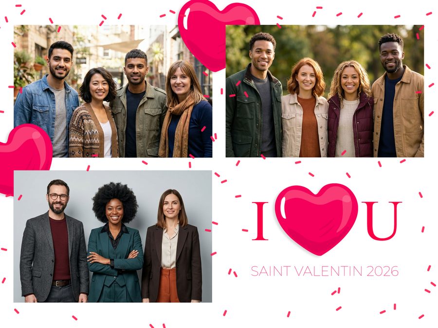 Exemple de mise en page multi-photos